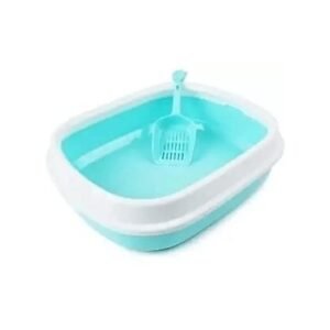 Cat Litter Box Small Blue