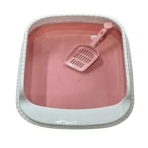 Cat Litter Box Large Pink