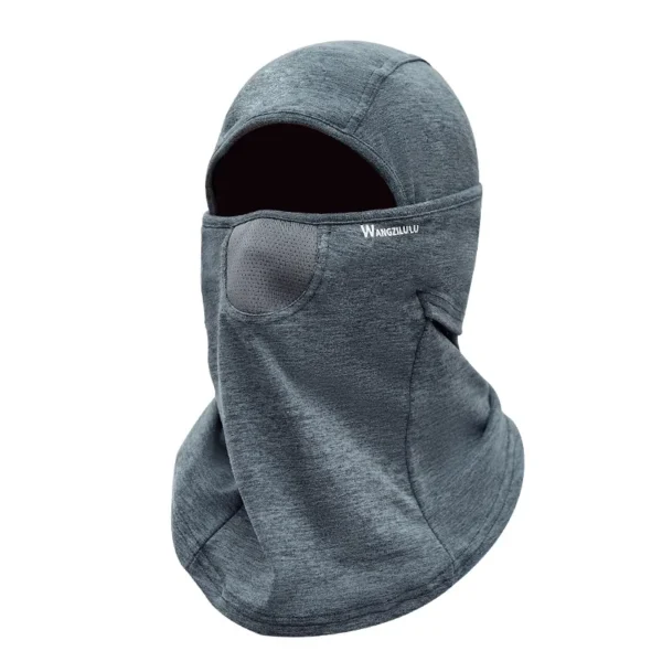 Windproof Cycling Face Cover With Hat For Winter Bike Hooded Mask With Neck Warmer (1)